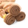 Lukcttr Light Brown Bundle Color 30 Body Wave Human Hair Unprocessed Virgin Hair 12 14 16 Inch 30 Color Brown Body Wave Bundles 50g/Pc view 4