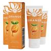Official Luxevria Orange Enzyme Exfoliating Gel, 50 g / 1.7 oz, Hydrating Face & Body Exfoliator for Smoother-Looking Skin, Pore Buildup and Uneven-Looking Texture (2) view 1