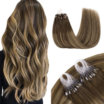 GOO GOO Micro Link Tip Hair Extensions, Cold Fusion, 18inch 100g 100S