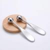3 PCS Eye Cream Applicator, Stainless Steel Face Massage Stick Tool, Roller Ball Scraper Moisturizer Wand Stick Tools for Women Reducing Depuffer Puffiness Makeup Spatula Eye Massage Tool view 3