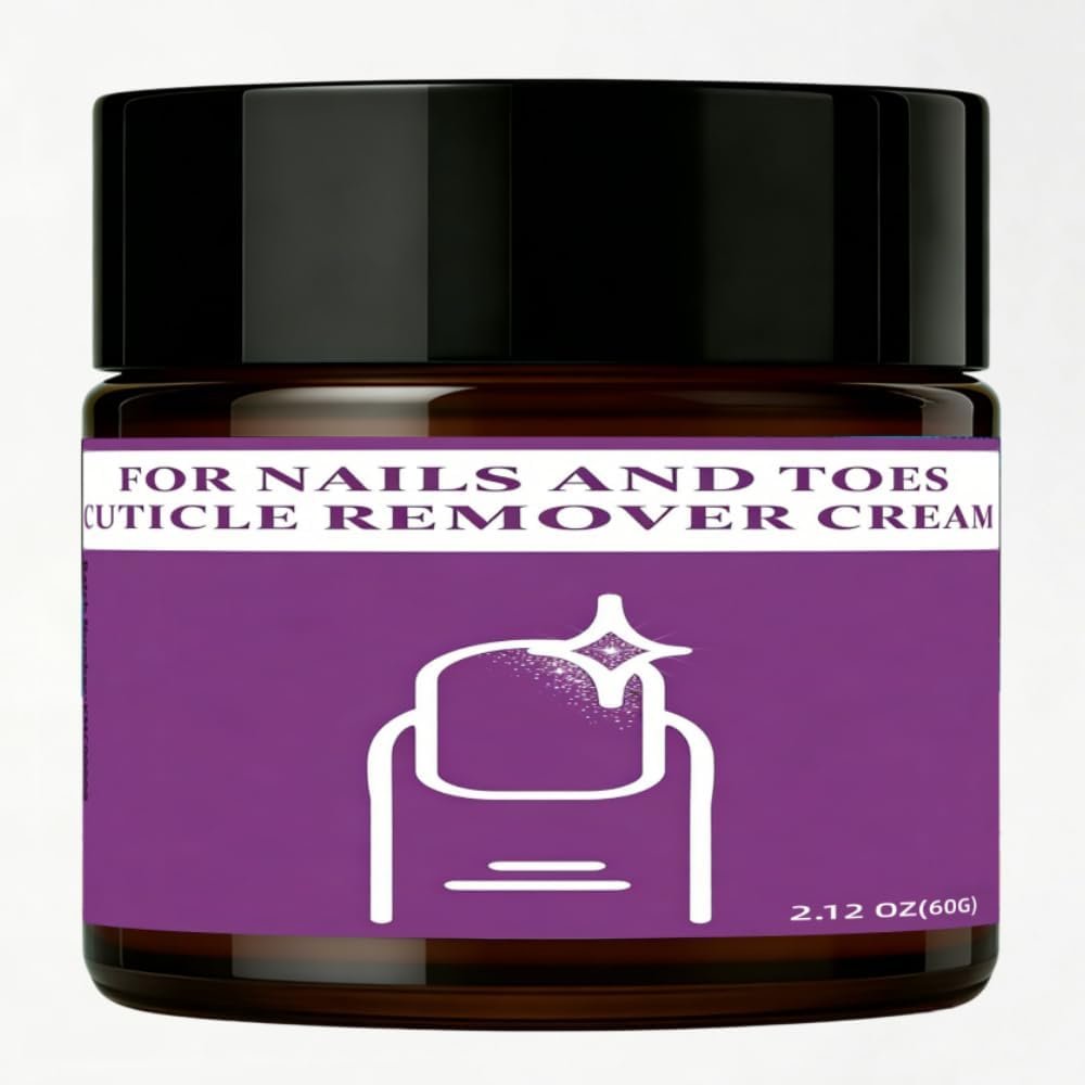 Zynette For Nails and Toes Cuticle Remover Cream Cuticle Softener Manicure Pedicure Purple 2.12 Oz 1 Count