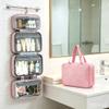 KELINFONG Toiletry Travel Bag, Lightweight Water-Resistant 4 Compartment Large Toiletry Bag for Women with Hanging Hook,Portable Full-Size Mens Toiletry Bag for Vacation,Cosmetic,Accessories,Shampoo view 4