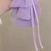 KLFBZAZ French gentle with scrunchies show face small back of the plate hair clips shark clip accessories view 2