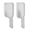 Fresiq 2pcs Professional Barber Fading Comb Set - Blending Clipper Hair Cutting Comb With Arc Design For Precise Hair Fades view 1