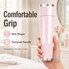 Bloomly Facial Hair Remover, Bloomly Hormonal Hair Remover Pro, Gentle Micro Trimming with Led Light, Portable Design, Painless Electric Face Razor for Coarse Hair (Skin Tone) view 3