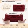 GLIDESMOOTH Headbands for Women, Elastic Non-Slip Headband, 6 Pcs Blue Set view 2