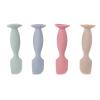 HURRISE 4pcs Diaper Cream Spatula Set - Soft Silicone Applicator for Newborns & Toddlers, Easy to Use Diaper Ointment Spatula for Gentle Skin Care view 1