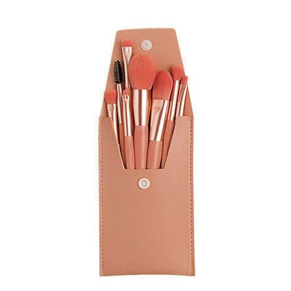 Professional Premium Synthetic Makeup Brush Set for Women - Foundation, Blush, Powder, Concealer, Eyebrow & Eyeshadow (1# 8PCS)