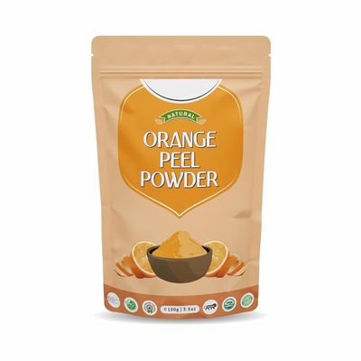 JB Pure & Natural Orange Peel Powder for Face Pack with Vitamin C & Antioxidants. Cruelty-Free, Vegan Formula for Skin - 100g | 3.5 Oz