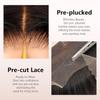 Glueless Wigs Human Hair Pre Plucked Pre Cut 5X5 Deep Wave Lace Wig 30 Inch view 4
