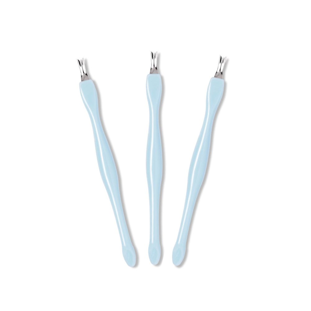 3 Pack Cuticle Trimmer Pusher Remover, Cuticle Pushers for Manicure and Pedicure