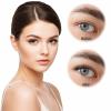2 PCS Eye Lash Comb, Foldable Eye Eyelash Brush Separator, Mascara Comb Separator with Metal Teeth for Women Makeup Tools, Black view 3