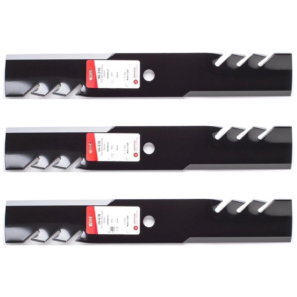 3PK G3 Gator Blade for 48" IS600Z - 5901908, 5902110, 5020843S,Replacement for Oregon Ferris OEM