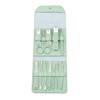 LUIJHFC Tea Green 12 Piece Nail Clipper Set, Clippers, Beauty, Manicure Tools view 1