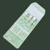 LUIJHFC Tea Green 12 Piece Nail Clipper Set, Clippers, Beauty, Manicure Tools view 4