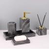 Bathroom Vanity 4-piece Toiletries Set Ceramic for Household Use view 4