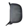 Recycled Firefighter Major Dopp Bag (Small) Built from Rejected Combat Boot Leather Made in USA Lay-Flat 8x5 EDC Toiletry Bag Black view 1