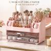 KQJS Large Makeup Organizer Countertop for Vanity Skincare Organizers view 4