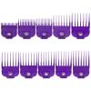 1/16- 1 Magnetic Hair Clipper Guards Comb 10pcs/Set Compatible for And-is Master Trimmer Guard (Purple) view 2