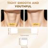 Neck Lift Tape Invisible - 44 PCS Instant Neck Tightening and Lifting Strips for Double Chin & Sagging Skin - Waterproof Matte Clear Neck Wrinkle Patches for Makeup, Weddings view 3