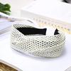 Braided cross headband, versatile wide-brimmed headwear for women view 1