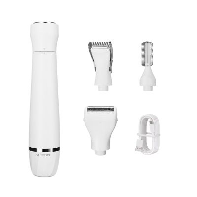 Electric Shavers for Women, 4 in 1 Hair Removal Kits with Epilator Bikinis Trimmer Face Razoring for Armpit Bikinis Area Electric Razoring for Women