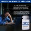 vision alive max - Lutein & Zeaxanthin Supplement for Eye Health, Macular & Vision Support, with Bilberry, Saffron & Astaxanthin - 60 Veggie Capsules view 4