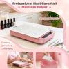 HNHFTT Nail Dust Collector, 7000RPM Professional Dust Collector Nail Tech view 3