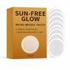 Sun-Free Glow Patch, 7 Pieces Round Micro-Tip Beauty Patches, Peel and Place Body Glow patch fes or Easy Routine Use, No-Mess Self-Tanning Patches Format for Travel, Daily Beauty and On-the-Go Care view 1