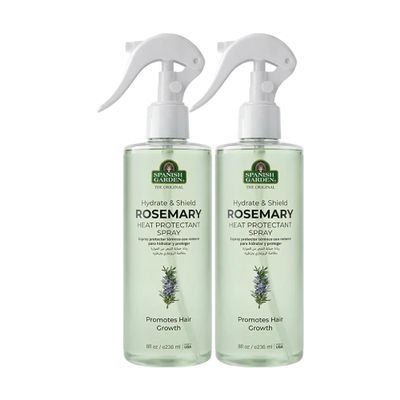 Spanish Garden Rosemary Heat Protectant Spray, Pack of 2