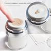 3 Pack Airless Pump Jars - Cream Jar Vacuum Bottle Dispenser, Empty Acrylic Cosmetic Jar Containers with Pump, Refillable Airless Travel Lotion Jar for Thick Moisturizer 50ml*3pcs view 3