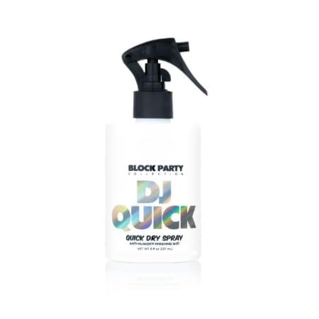 New Block Party DJ Quick, Quick Dry Spray 8 oz(1 pack)