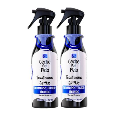 Leche Pal Pelo Traditional - Thermal Protector for Women - 8.4 oz Treatment - Pack of 2