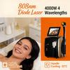 Professional Hair Removal Machine Ice Handle Pain Free Permanent Hair Removal Device with 3 wavelength view 3