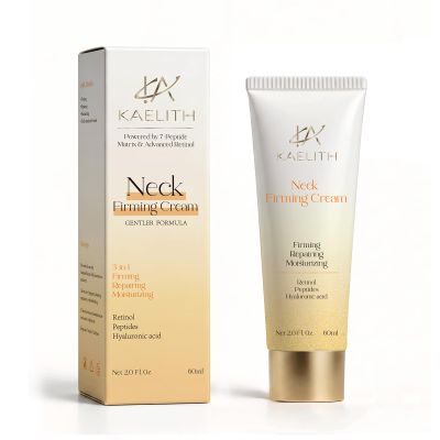 Kaelith Neck Firming Cream with Retinol, Anti-Aging Moisturizer, 2.0 Fl. Oz