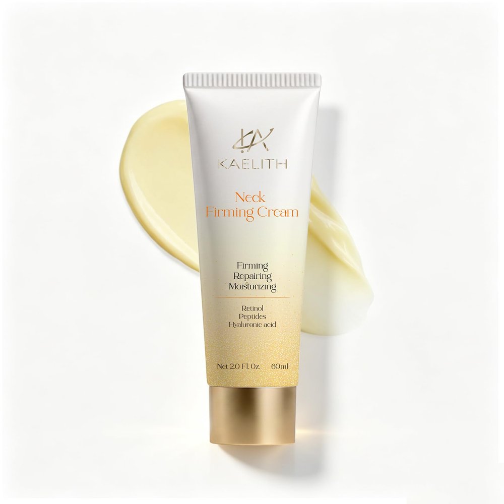 Kaelith Retinol Neck Firming Cream for Wrinkles, All Skin Types, 2.0 Fl. Oz