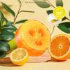 Sweet Orange Loofah Essential Oil Soap Handmade Exfoliating Body Face Cleanser Moisturizing Repairing Bath Soap for All Skin Types 100g view 4