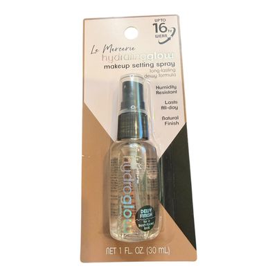 Le Mercerie hydrating glow Makeup Setting Spray, 16Hr Wear, Humidity Resistant, Natural Finish, 1 fl. oz
