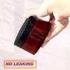 Dandat 72 Pcs 4 oz Round Plastic Cosmetic Jars with Lids and Label, Amber view 4