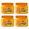 Amococo 4Packs Turmeric Body Scrub, Botanical Skin Cleanser for Dullness & Uneven Tone, Gentle Exfoliating Scrub for Smooth & Glowing Skin Texture, 9.8 oz*4 view 1