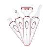 4 in 1 Electric Hair Remover for Women, Rechargeable Eyebrow Trimmer Arm Leg Face Shaver, Body Groomer view 4