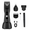 Portable Electric Ear Nose Hair Trimmer, Rechargeable Body Hair Shaver with Digital Display, Adjustable Speeds view 1