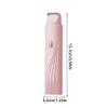 2-in-1 Electric Women's Shaver & Trimmer, Waterproof Portable Cordless Hair Removal Tool for Face, Body, Bikini (Pink) view 2
