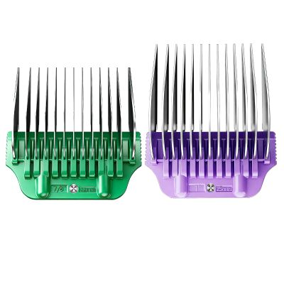 2-Pack 22mm 7/8in 25mm 1in Guide Combs for Hair Clippers