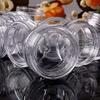 Empty Cosmetic Jars, 50 Pcs Clear Sample Pots with Lids, Small Travel Containers for Creams and Powders view 2