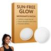 Sun-Free Glow Microdarts Patches, Sun Free Glow Microdarts Patch, Self Tanning Patches, Tanning Patch for Face & Body Deep Hydration & Golden Bronze for All Skin Types (1 boxes) view 1