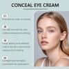 Viareline Conceal Eye Cream, Lightweight Concealer for Dark Circles and Fine Lines, with Mineral Oil and Glycerin, Crease-Free, Long-Lasting, 0.53 oz view 2