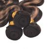 Dokksiiia 1B Ombre Bundles P1B/30 Body Wave Human Hair 8/10/12 Inch view 4