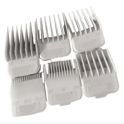 Hair Clipper Guards for Wahl for MRD, Barber Shop Cutting Guide Combs, Electric Clippers Accessory(White)