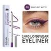 lakerain Eyeliner Pencil, Waterproof Smudge-Proof Long-Lasting Sharpenable Eye liner, High-Pigmented Creamy Smooth Formula for Waterline & Daily Makeup (06 EGGPLANT MATTE) view 2